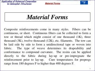 Material Forms