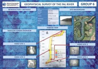 GEOPHYSICAL SURVEY OF THE FAL RIVER