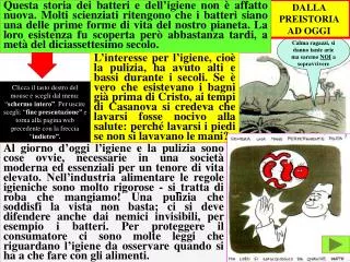 dalla preistoria ad oggi