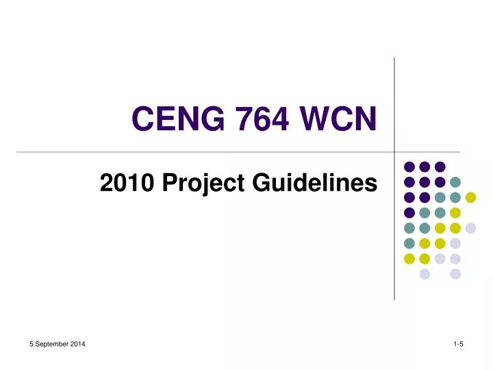 ceng 764 wcn