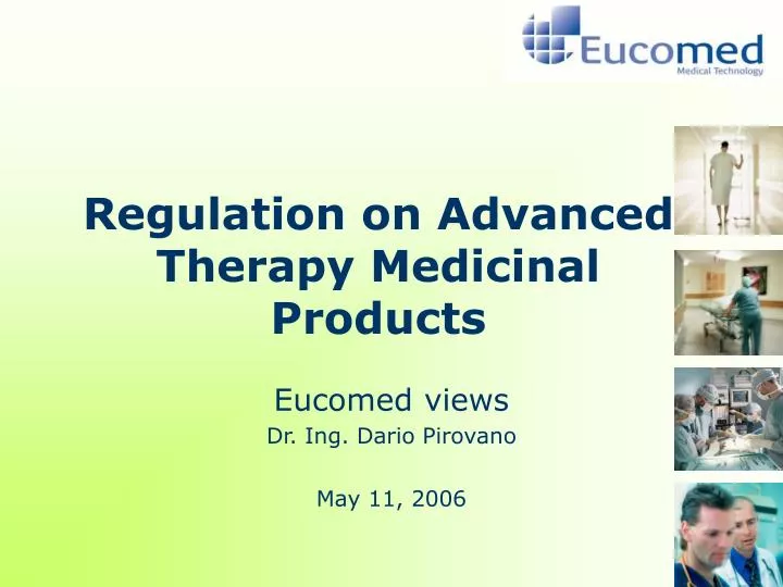 regulation on advanced therapy medicinal products