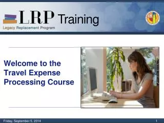 Welcome to the Travel Expense Processing Course