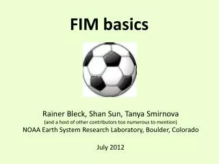 FIM basics