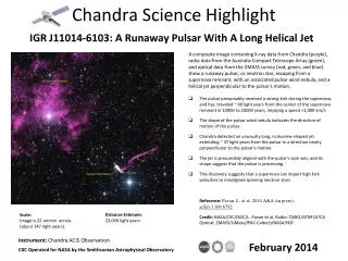 Chandra Science Highlight