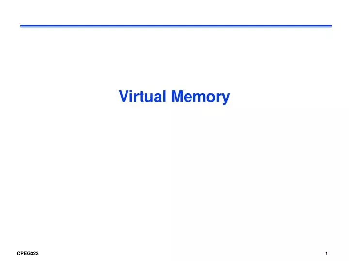 virtual memory