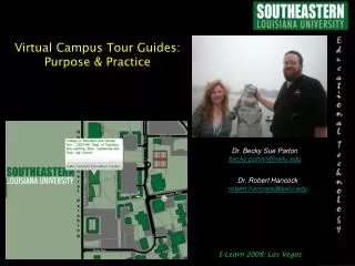 Virtual Campus Tour Guides: Purpose &amp; Practice