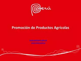 promoci n de productos agr colas