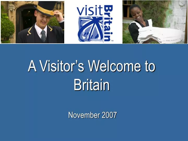 a visitor s welcome to britain
