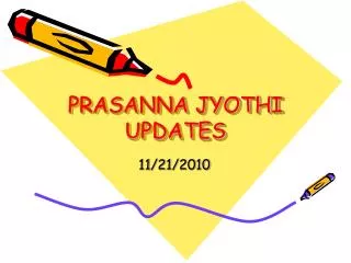 PRASANNA JYOTHI UPDATES