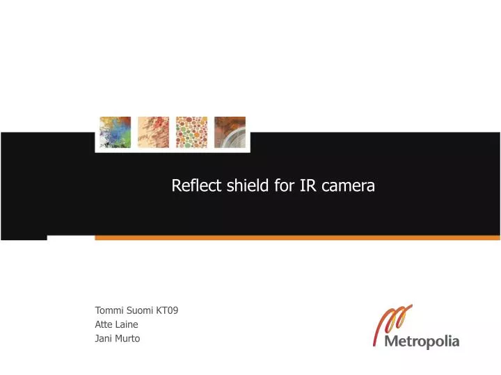 reflect shield for ir camera