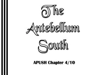 APUSH Chapter 4/10