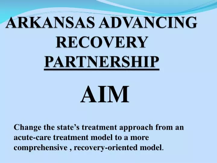 arkansas advancing recovery partnership
