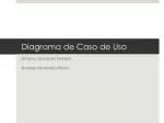 Diagrama de Caso de Uso - slide 1