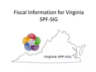 Fiscal Information for Virginia SPF-SIG