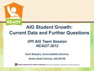 AIG Student Growth: Current Data and Further Questions