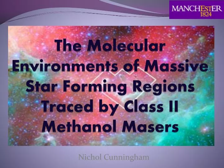 the molecular environments of massive star forming regions traced by class ii methanol masers