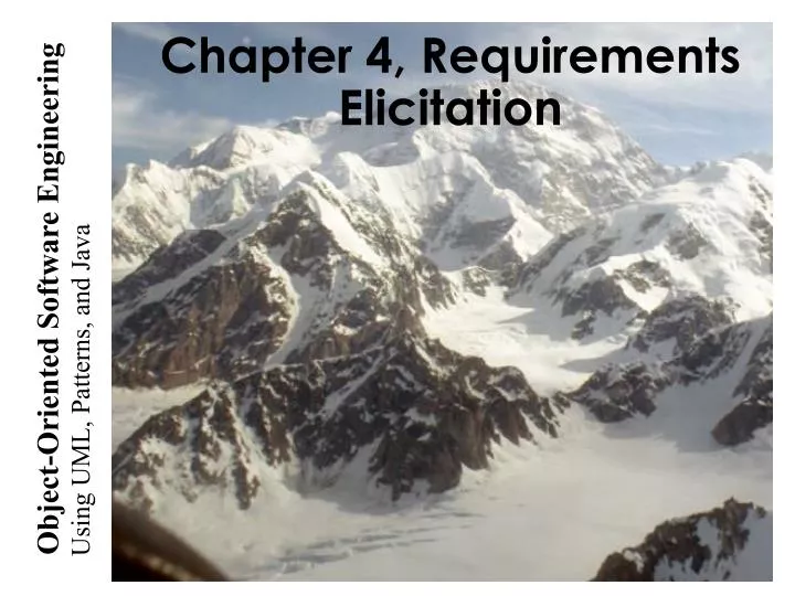 chapter 4 requirements elicitation