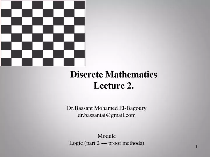 discrete mathematics lecture 2