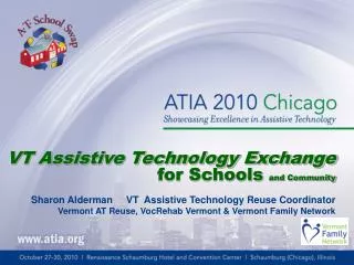 VT Assistive Technology Exchange for Schools and Community