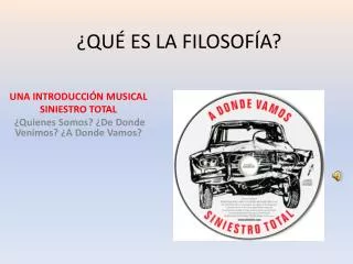 qu es la filosof a