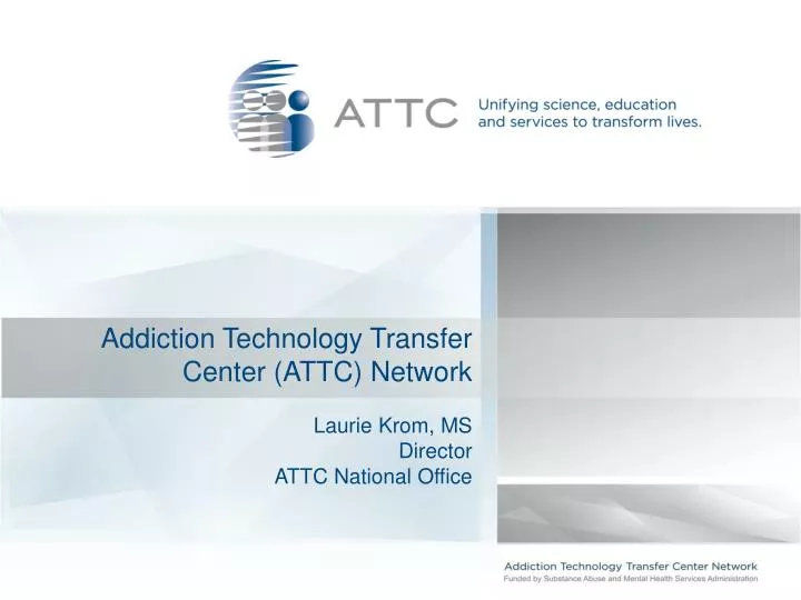 addiction technology transfer center attc network