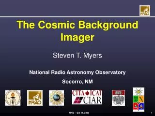 The Cosmic Background Imager