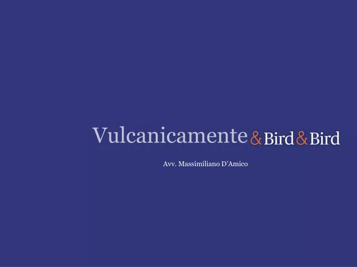 vulcanicamente