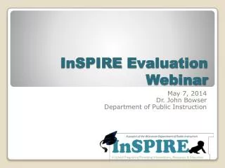 InSPIRE Evaluation Webinar