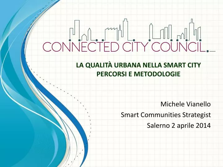 la qualit urbana nella smart city percorsi e metodologie
