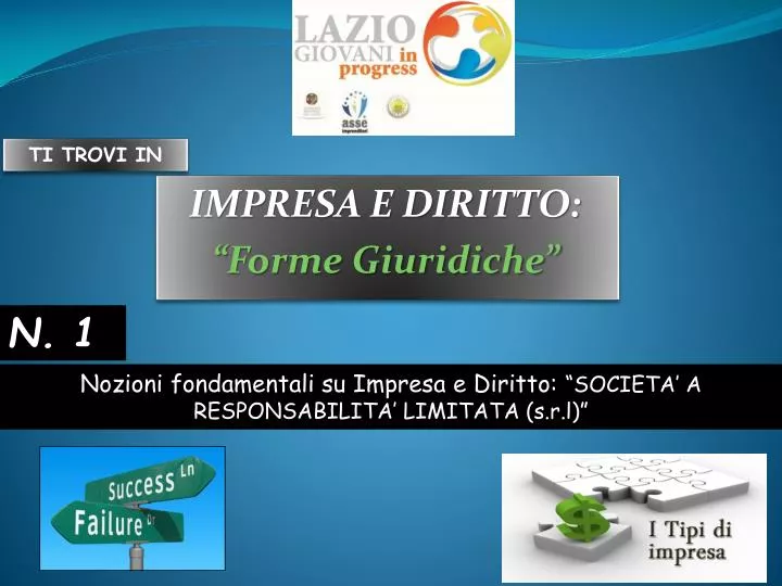 impresa e diritto forme giuridiche