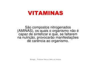 vitaminas