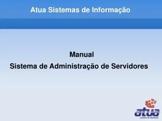 atua sistemas de informa o