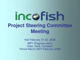 Project Steering Committee Meeting