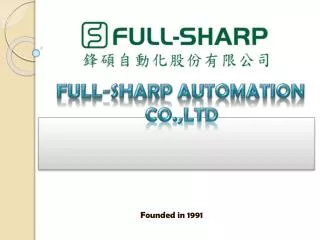 FULL-SHARP AUTOMATIon CO.,LTD