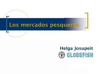 los mercados pesqueros