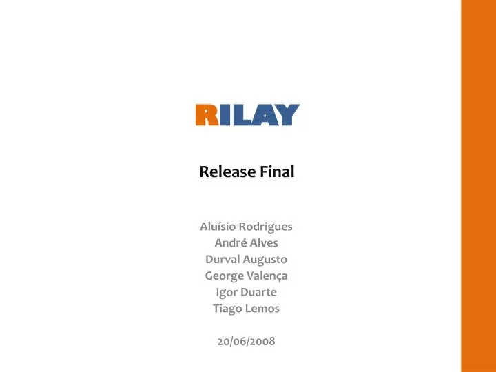 r ilay release final