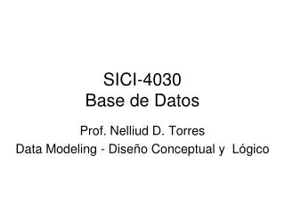 sici 4030 base de datos