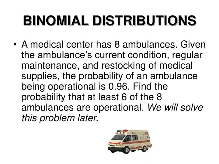 binomial distributions