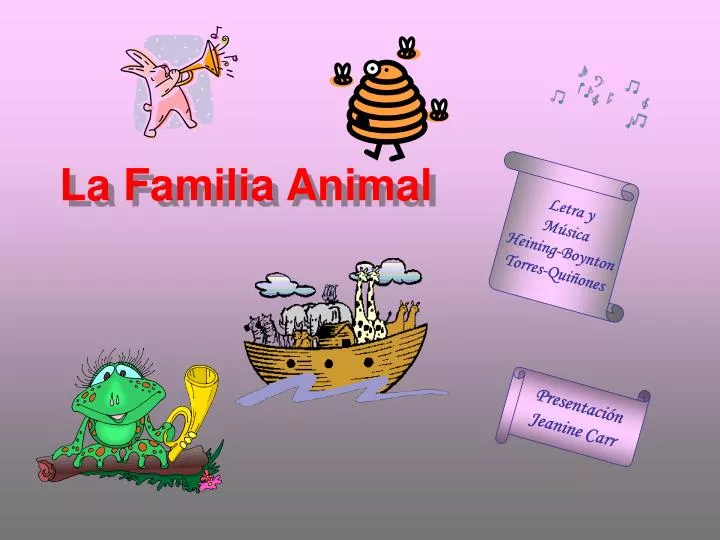 la familia animal