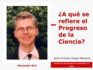 a qu se refiere el progreso de la ciencia