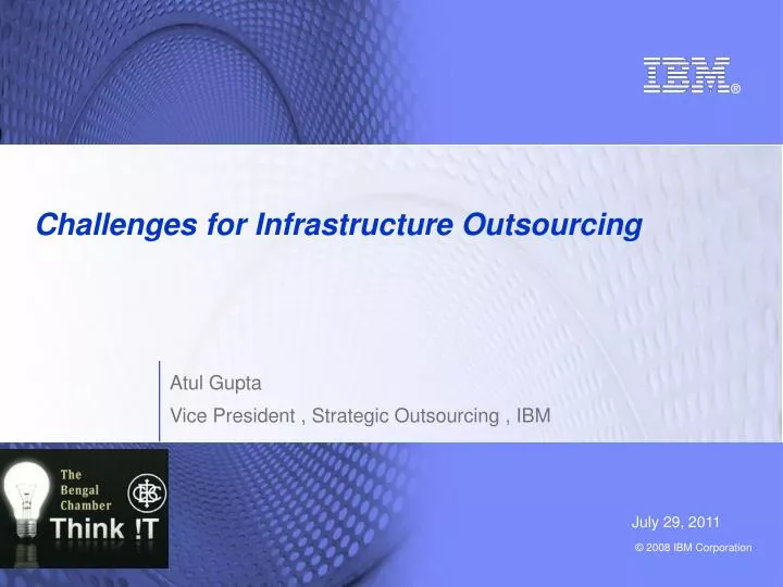 challenges for infrastructure outsourcing
