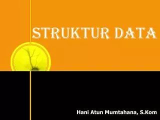 struktur data