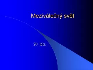 meziv le n sv t