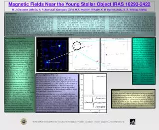 Magnetic Fields Near the Young Stellar Object IRAS 16293-2422