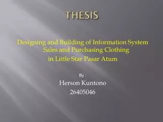 THESIS