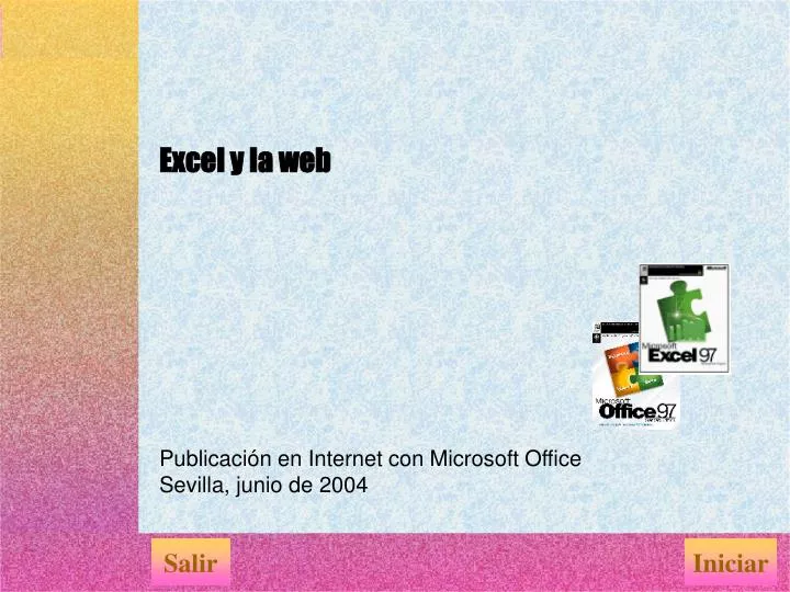 excel y la web