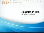 Sustainable Energy Solutions for Urban Areas - slide 1