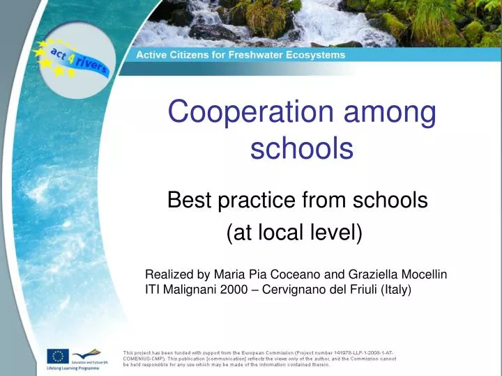 best practice from schools at local level