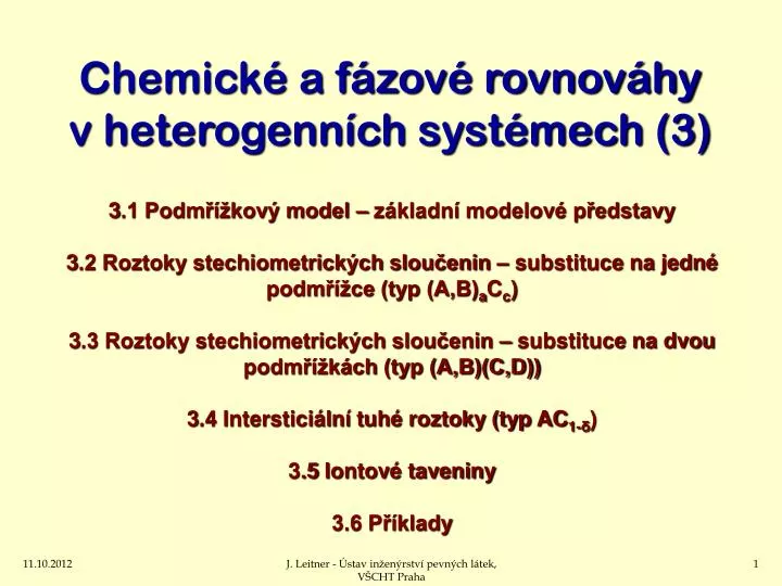 chemick a f zov rovnov hy v heterogenn ch syst mech 3