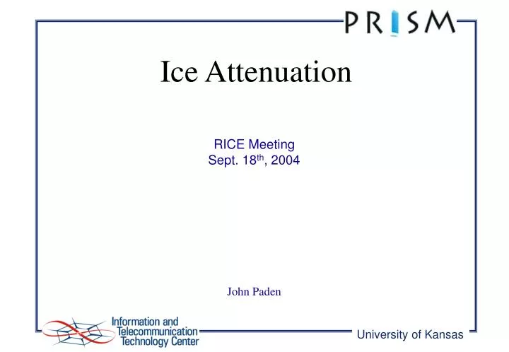 ice attenuation